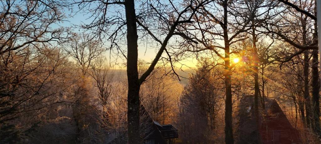Het Boshuisje In Durbuy Villa Exteriör bild